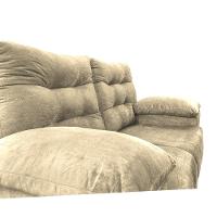 Sofá Luxemburgo 2 Lugares 1,52m Tecido Suede Bege