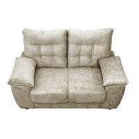 Sofá Luxemburgo 2 Lugares 1,52m Tecido Suede Bege - 5
