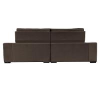 Sofá Retrátil e Reclinável 2,55m Cama inBox Big Puffer com SoftGel D40 Velupluma Café - 6