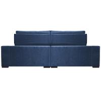 Sofá Retrátil e Reclinável 2,55m Cama inBox Big Star com SoftGel D40 Velupluma Azul - 6