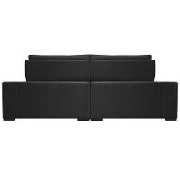 Sofá Retrátil e Reclinável 2,95m Cama inBox Big Star com SoftGel D40 Velupluma Preto - 6