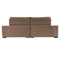 Sofá Retrátil e Reclinável 3,15m Cama inBox Big Puffer com SoftGel D40 Velupluma Castor - 6