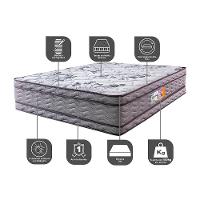 Colchão Casal OrtoFirm 138x188x32 Double Face Espuma D45 Cinza - 3