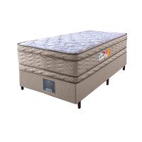 Cama Box Solteiro Colchão OrtoFirm + Box 88x188x71 Double Face Espuma D33 Dourado - 5