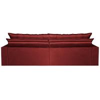 Sofá Retrátil Reclinável e Cama 2,35m Cama inBox Flex Suede Velusoft Vermelho - 6