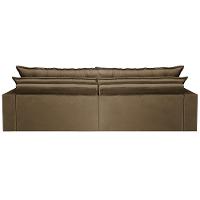 Sofá Retrátil Reclinável e Cama 2,75m Cama inBox Flex Suede Velusoft Castor - 6