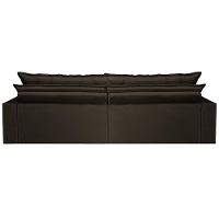 Sofá Retrátil Reclinável e Cama 2,35m Cama inBox Flex Suede Velusoft Café - 6