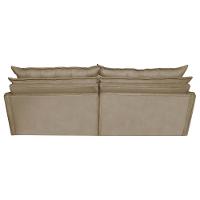 Sofá Sem Caixa Retrátil Reclinável 2,35m Cama inBox Versátil com Pillow Top e Molas Velusoft Bege - 6