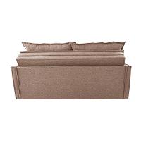 Sofá Sem Caixa Retrátil e Reclinável 1,65m Cama inBox Flat Linho Bege Escuro - 6