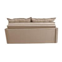 Sofá Sem Caixa Retrátil e Reclinável 1,85m Cama inBox Studio Suede Velusoft Bege - 6