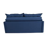 Sofá Sem Caixa Retrátil e Reclinável 1,85m Cama inBox Studio Suede Velusoft Azul - 6