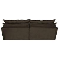 Sofá Sem Caixa Retrátil Reclinável 2,95m Cama inBox Versátil com Pillow Top e Molas Velusoft Café - 6