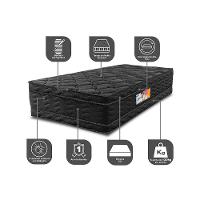 Colchão Solteiro OrtoFirm Black 88x188x32 Double Face Espuma D33 Preto - 3