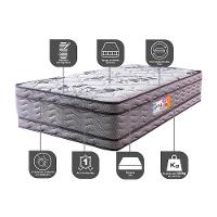 Colchão Solteiro OrtoFirm 88x188x32 Double Face Espuma D45 Cinza - 3