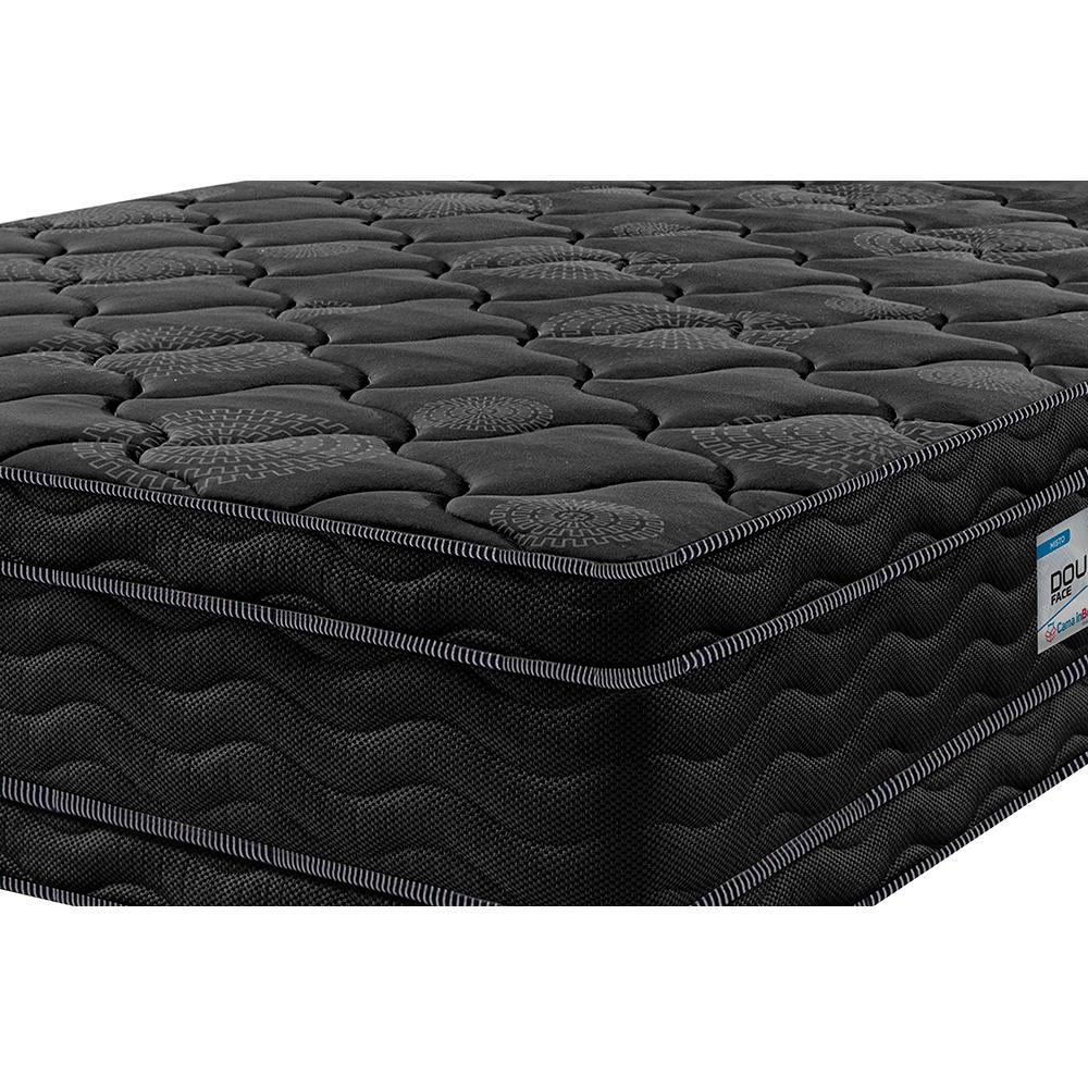 Colchão Queen OrtoFirm Black 158x198x32 Double Face Espuma D33 Preto - 4