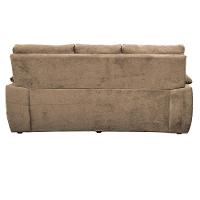 Luxemburgo 3 lugares 2,02m Tecido suede Castor - 6