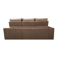 Sofá 3 Lugares Retrátil e Reclinável Cama inBox Senses 2,00m Velusoft Castor - 6