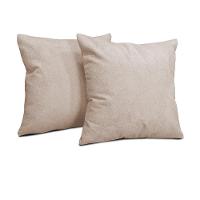 Kit 2 Capas de Almofadas Boucle Bege Claro 45x45cm Cama inBox - 5