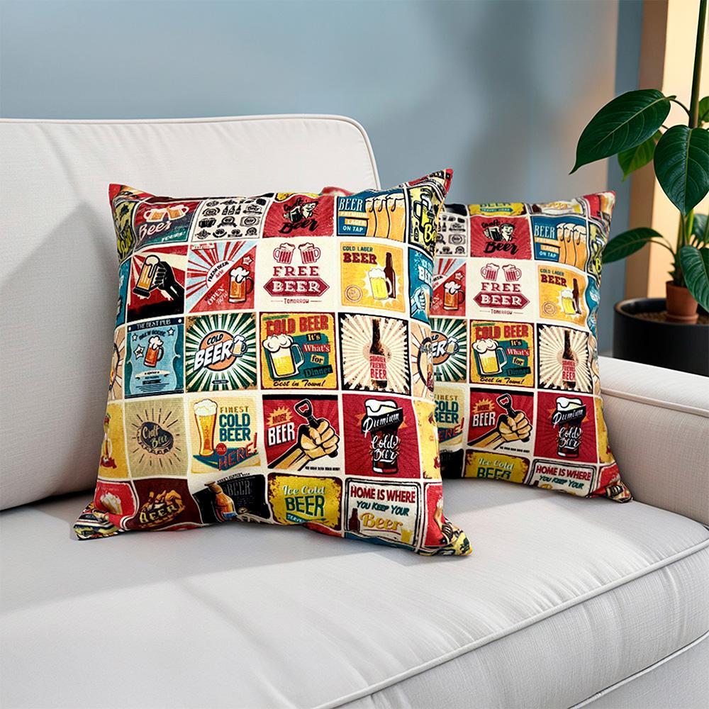 Kit 2 Capas de Almofadas Las Vegas 45x45cm Cama inBox - 1