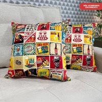 Kit 2 Capas de Almofadas Las Vegas 45x45cm Cama inBox