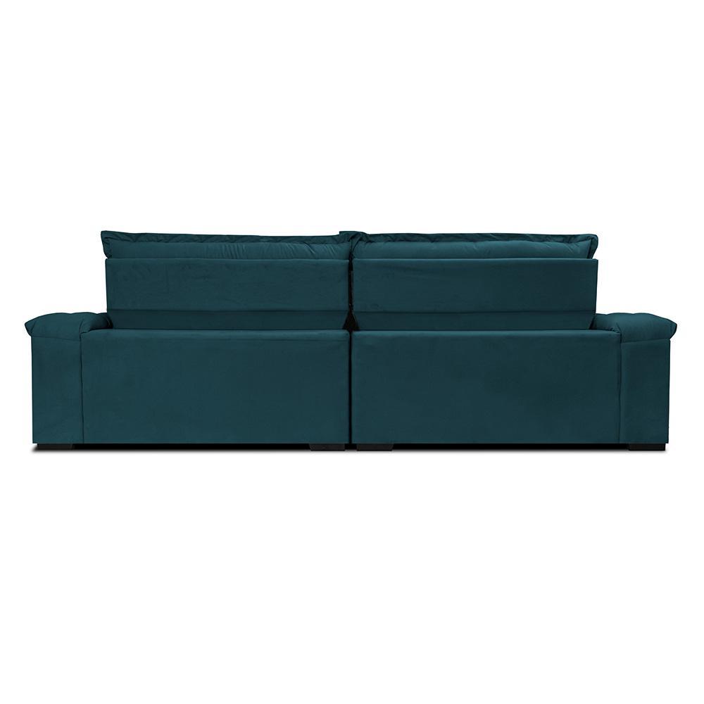 Sofá Retrátil Big Space 2,95m Cama inBox Petróleo - 6