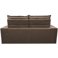 Sofá Retrátil e Reclinável 2,30m Essence Velusoft Castor Cama inBox - 6