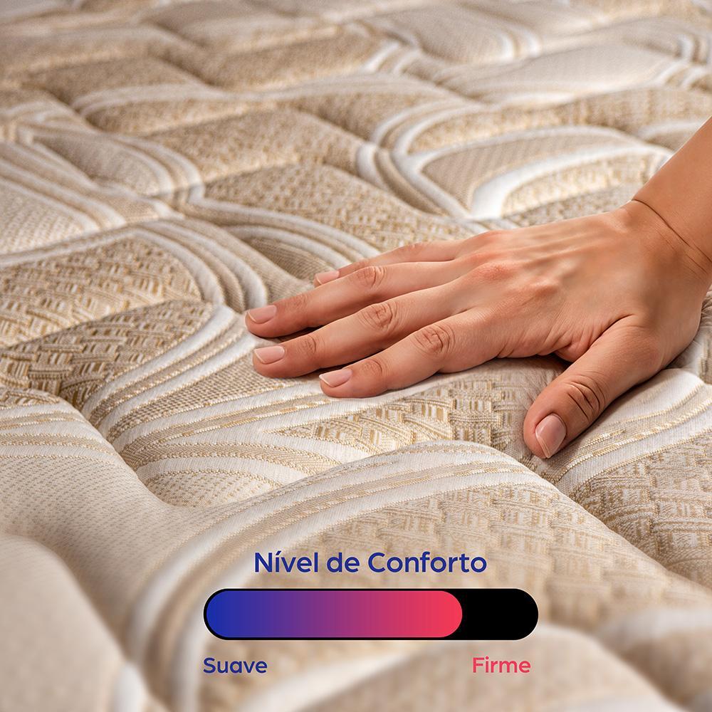 Colchão Solteiro Robust Gel 220 88x188x38 Molas Ensacadas e Espuma D45 Cama inBox - 4