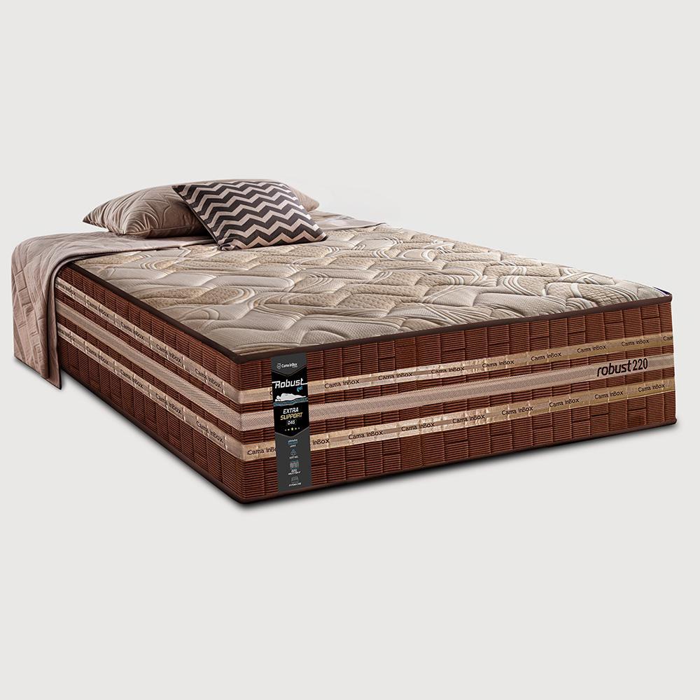 Colchão Solteiro Robust Gel 220 88x188x38 Molas Ensacadas e Espuma D45 Cama inBox - 1