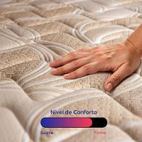 Colchão Solteiro Robust Gel 220 88x188x38 Molas Ensacadas e Espuma D45 Cama inBox