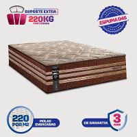 Colchão Solteiro Robust Gel 220 88x188x38 Molas Ensacadas e Espuma D45 Cama inBox - 2