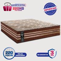Colchão Queen Robust Gel 220 158x198x38 Molas Ensacadas e Espuma D45 Cama inBox - 2