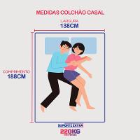 Colchão Casal Robust 220 138x188x32 Molas Ensacadas e Espuma D45 Cama inBox - 2