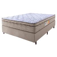 Cama Box King Colchão OrtoMove 193x203x65 D33 Dourado - 5
