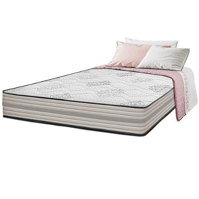Colchão King Spring Zen 193x203x24 com Molas Ensacadas Cinza Cama inBox