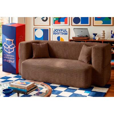 Sofá Cama Nômade. 1,88m Xpand Tech Tecido Velourê Cama inBox