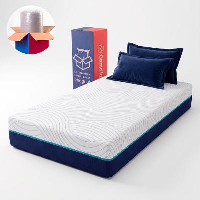 Colchão Solteiro Blend Boost Tech Waterfall 88x188x23 com Molas Ensacadas Cama inBox