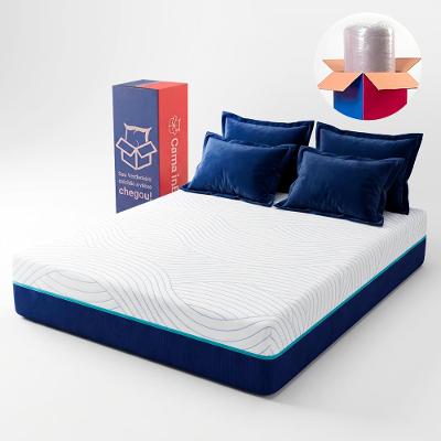 Colchão King Blend Boost Tech Waterfall 193x203x23 com Molas Ensacadas Cama inBox