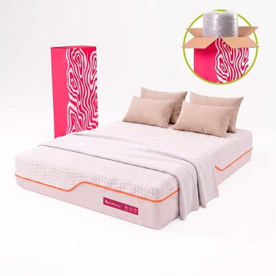 Colchão King D33 Viscoelástico a Vácuo 193x203cm Memory Fresh Cama inBox