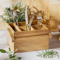 Porta-Talheres Home Style Bambus - 6