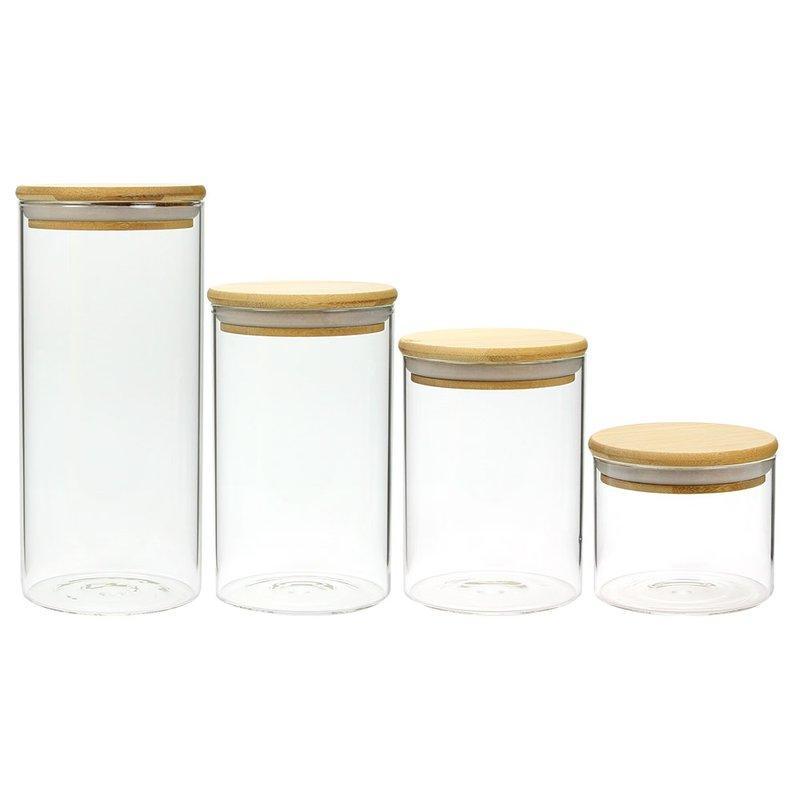 Jogo de Porta-Mantimento Home Style Bambus - 1