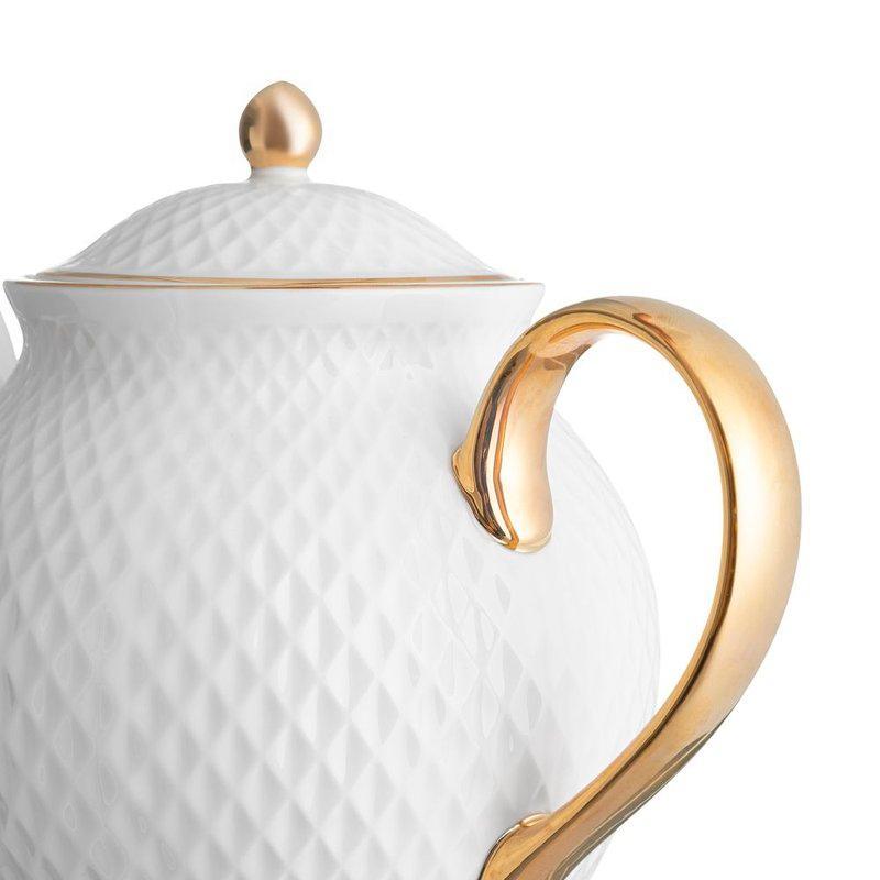 Bule de Chá Home Style Eclat Gold 14 cm - 4