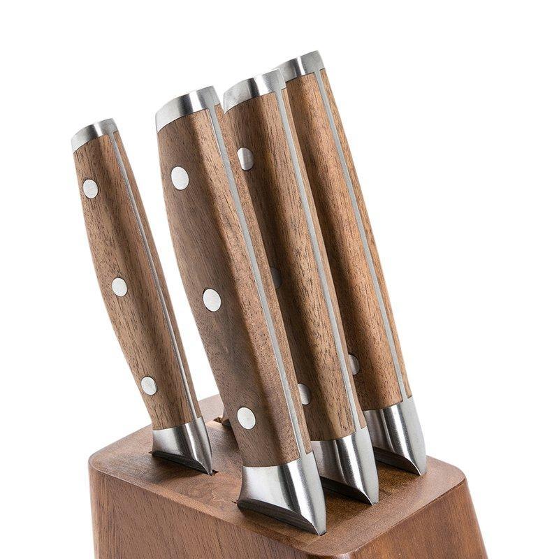 Jogo de Facas Com Cepo Home Style Jersey - 4