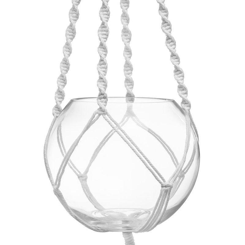 Cachepot Makrama Twist 20 x 20 cm - 2