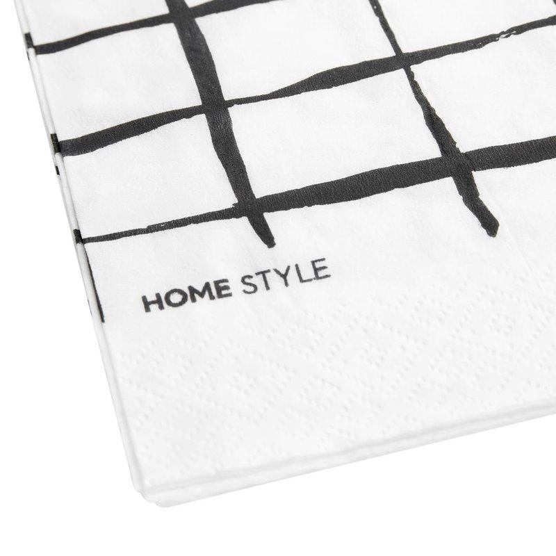 Guardanapo de Papel Home Style Grid - 2
