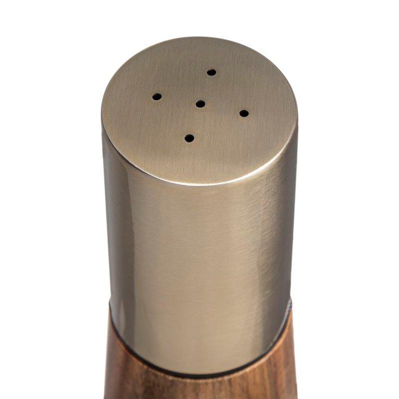 Jogo de Saleiro e Moedor de Pimenta Acácia 2 Peças - Home Style - 3