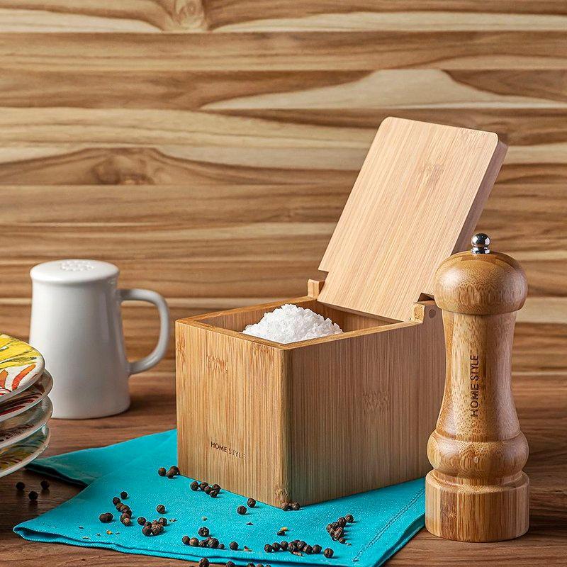 Moedor de Sal e Pimenta Home Style Bambus - 4