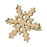 Jogo de Argolas de Guardanapo Natal Snowy   Home Style - 2