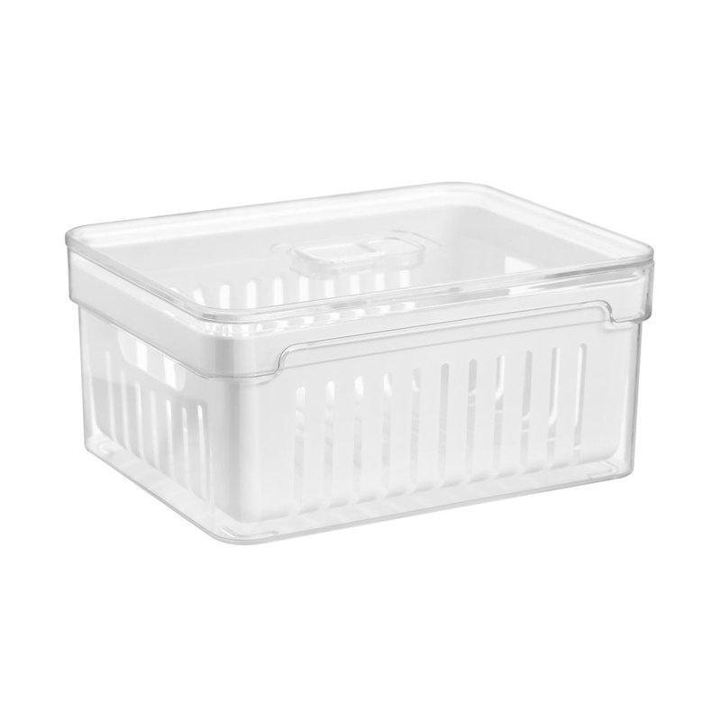 Organizador com Tampa e Cesto Clear 2,2 L   Home Style - 1