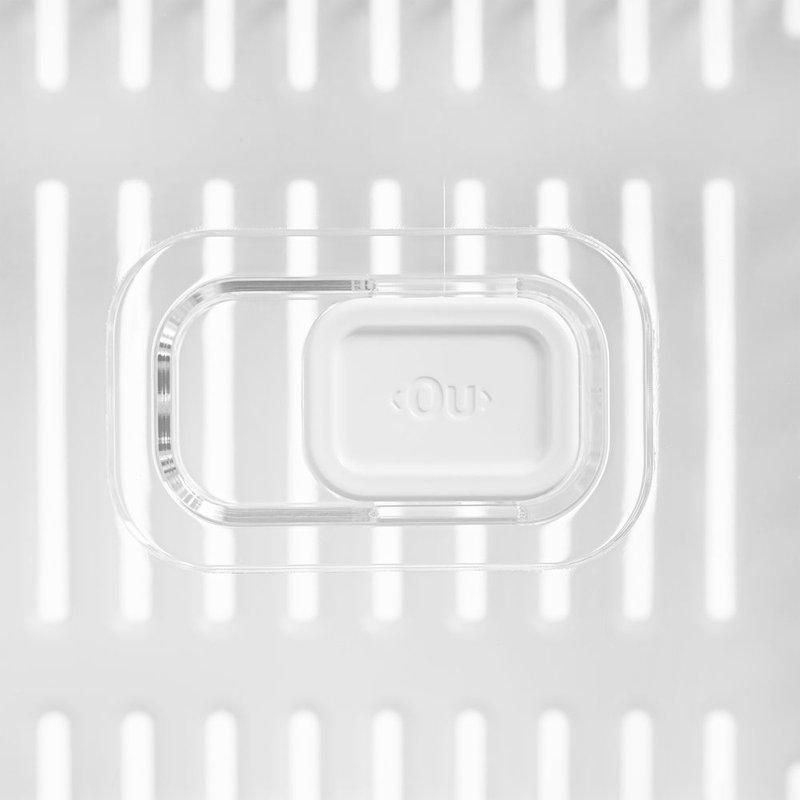 Organizador com Tampa e Cesto Clear 2,2 L   Home Style - 2