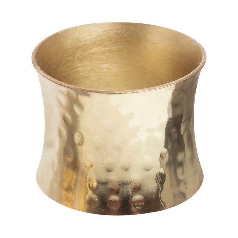 JG ARGOLAS GUARDANAPOS AUREALE 4PCS 10CM HOME STYLE:DOURADO - 2